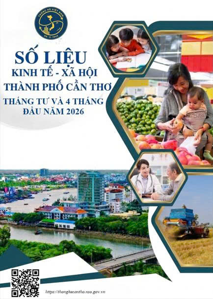 Số liệu kinh tế - xã hội thành phố Cần Thơ tháng 4 năm 2026