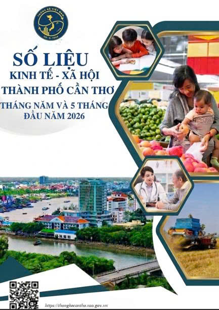 Số liệu kinh tế - xã hội thành phố Cần Thơ tháng 5 năm 2026